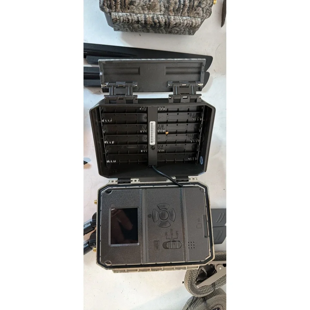 Barn Owl RangeCam 4G Cellular Trail Camera 2 Pack with Solar Panels Camo Bundle